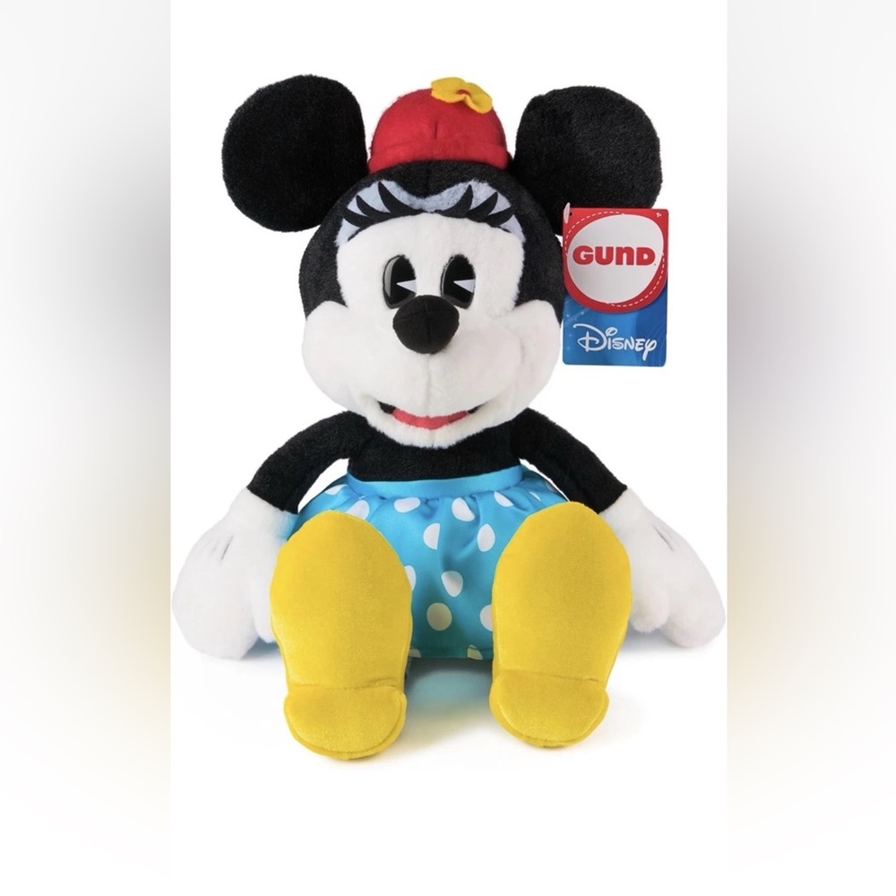 NWT GUND DISNEY OFFICIAL MINNIE MOUSE CLASSIC PLUSH 14”